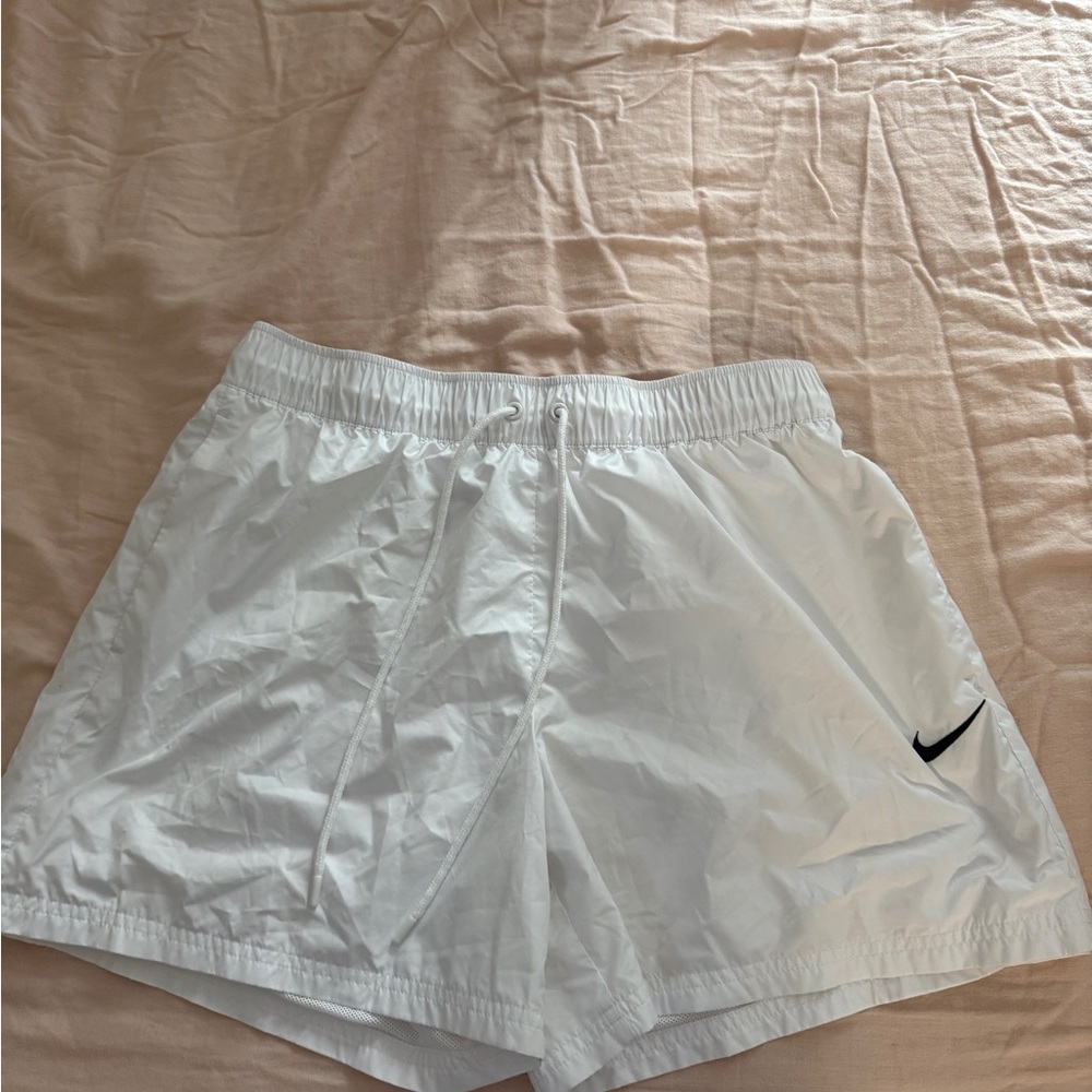 Nike Women's Athletic White Shorts